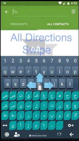 Farsi Keyboard screenshot 2