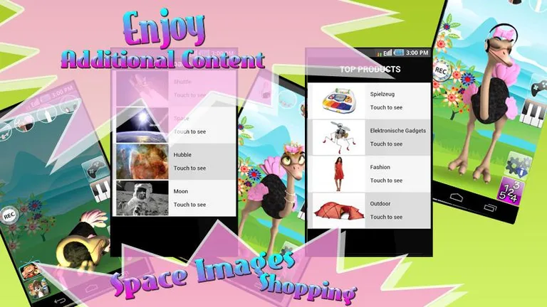 Talking Olivia Ostrich Lady screenshot 4