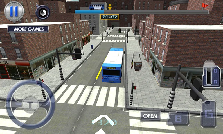 Bus Simulator 2015: City Fun screenshot 1