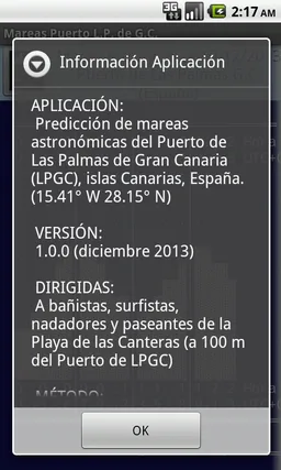 LPA GC Tide screenshot 1