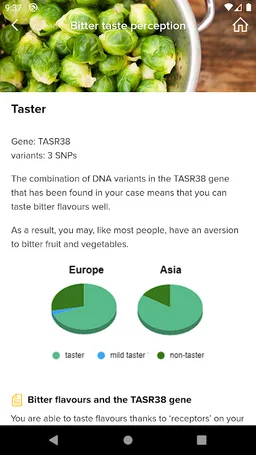 DNA test | iGene | DNA-healthcheck screenshot 3