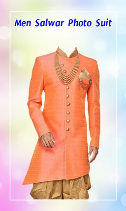 Men Salwar Photo Suit screenshot 4