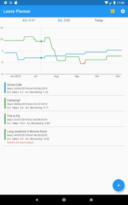 Leave Planner screenshot 8