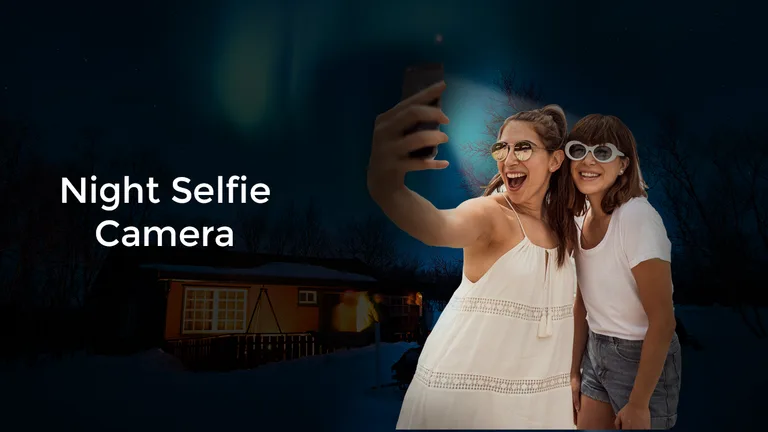 Front Flash Camera For Night screenshot 1