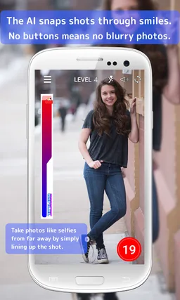 HAPICHE - The camera that responds to smiles screenshot 1
