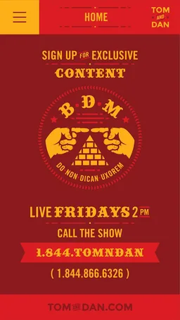 Tom and Dan Mediocre App screenshot 2