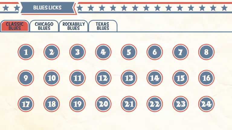 96 Blues Guitar Licks screenshot 1