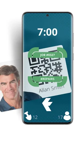 TimeDock - QR Code Time Clock screenshot 1