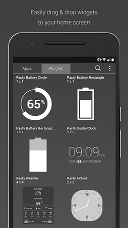 Pasty - White Icon Pack (Pro Version) screenshot 13