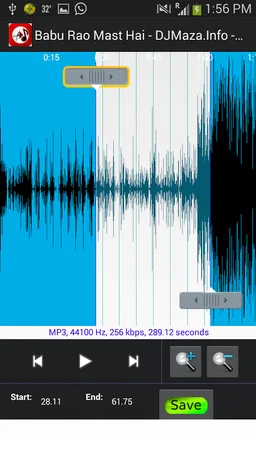 Audio Video Cutter screenshot 2