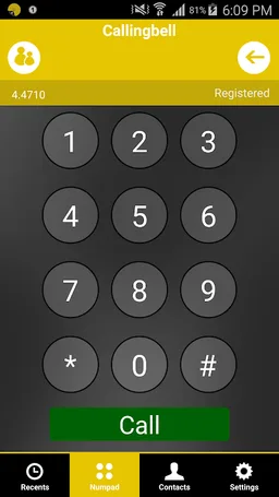 Calling bell screenshot 1