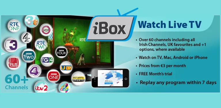 iBox Live TV Ireland cover image