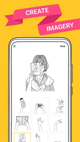 DRAWU - draw and paint your portrait screenshot 1