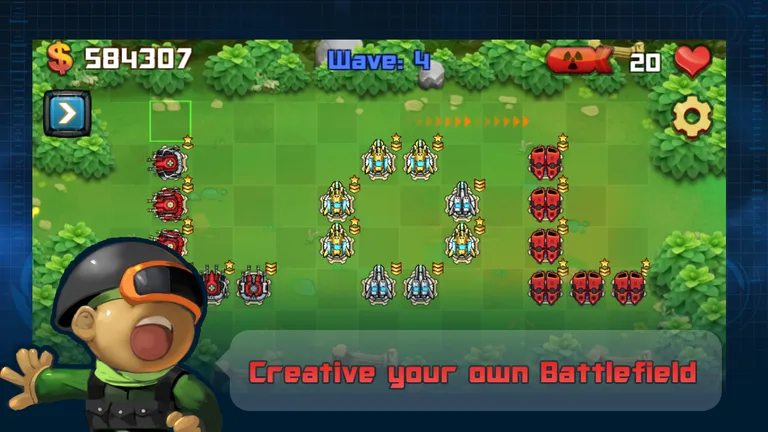 Galaxy War Tower Defense screenshot 3