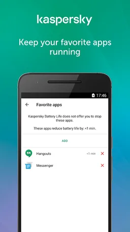 Kaspersky Battery Life: Saver & Booster screenshot 1
