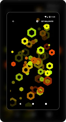 Hex AMOLED Neon Live Wallpaper 2021 screenshot 16