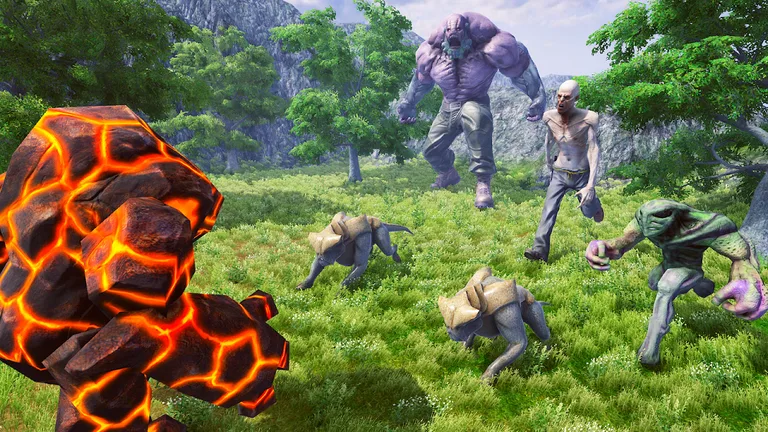 Forest Golem Simulator screenshot 1