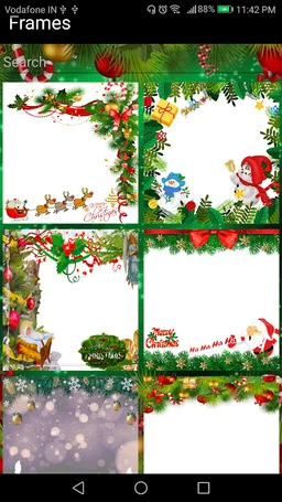 Christmas Photo Frame, Effect Editor with Dp Maker screenshot 3