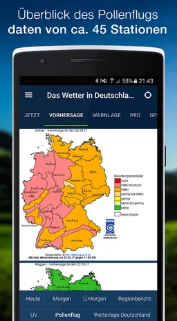 The Weather in Germany: Radar, weather warnings screenshot 7