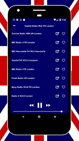 Radio UK - FM Internet Radio screenshot 6