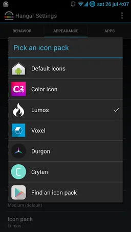 Hangar - Smart app shortcuts screenshot 7