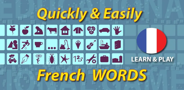 Learn and play French words cover image