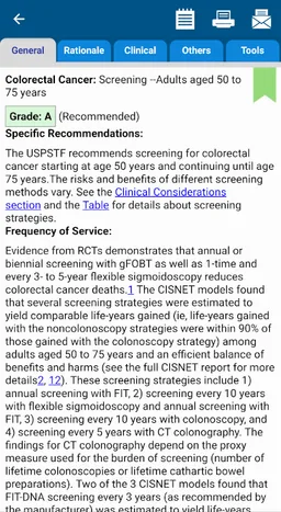 Prevention TaskForce - USPSTF screenshot 3
