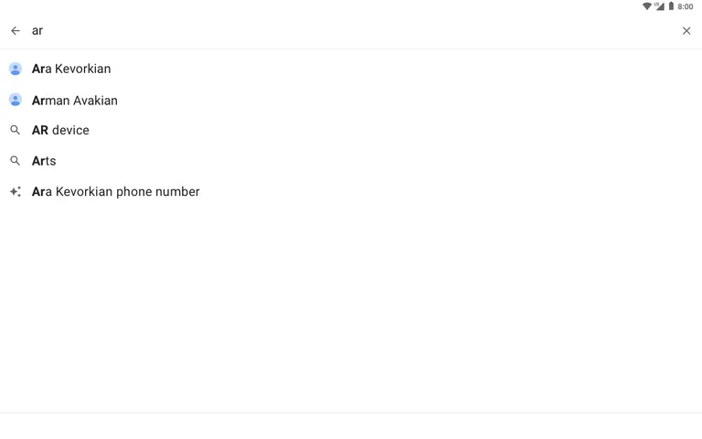 Google Cloud Search screenshot 6