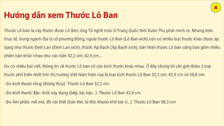 Thước Lỗ Ban - Phong thủy nhà cửa screenshot 3