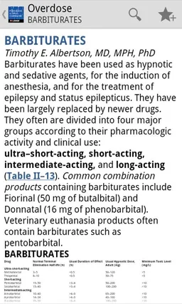Poisoning and Drug Overdose screenshot 2