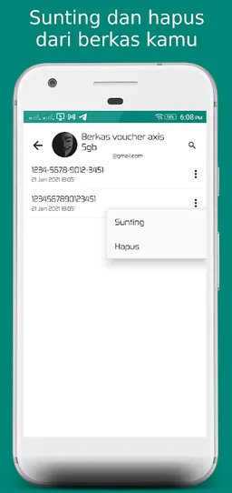 Scan Voucher Fisik - MScanner screenshot 2