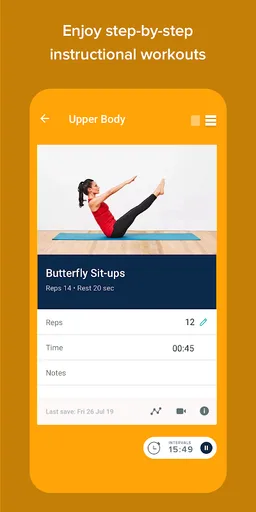 JM Fitness screenshot 2