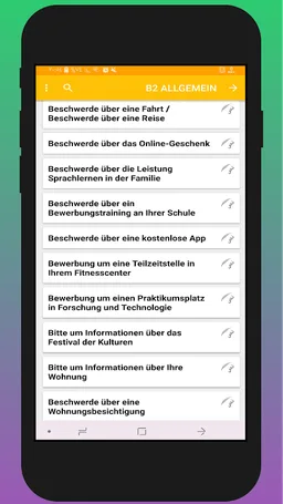 Brief schreiben A1 A2 B1 B2 C1 screenshot 13