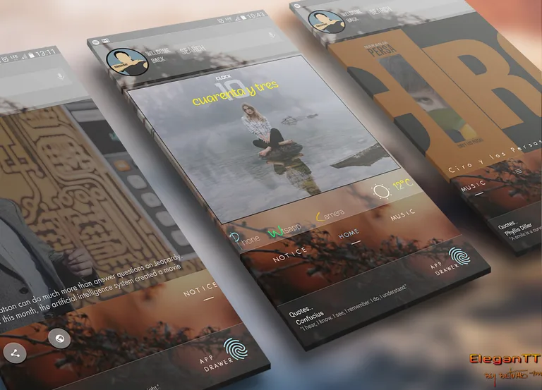 EleganTT for Klwp screenshot 6