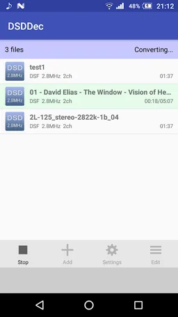 DSD Dec screenshot 3