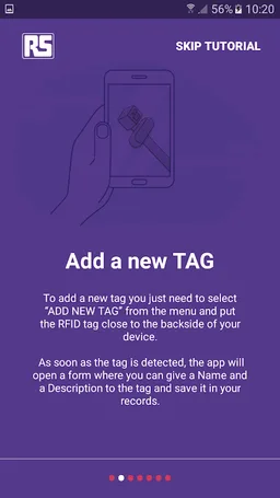 RS RFID/NFC Reader screenshot 2