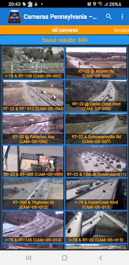 Cameras Pennsylvania - Traffic screenshot 4
