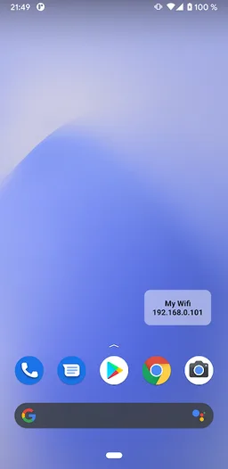 IP Address Widget screenshot 1