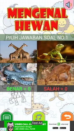 Belajar Nama Binatang screenshot 15