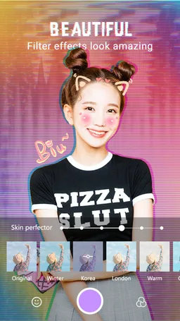 Sweet Camera - Beauty Camera, Selfie Filters screenshot 1