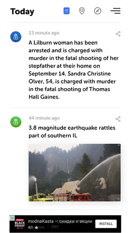 Liveuamap screenshot 3