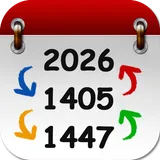 Date Convert + Calendar icon