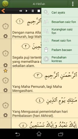 Quran Bahasa Melayu Advanced screenshot 10