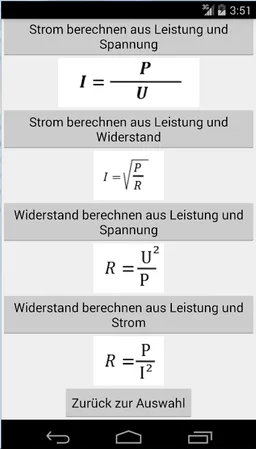 Elektrische Leistung Berechnen screenshot 4