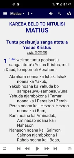 Alkitab Da'a screenshot 2