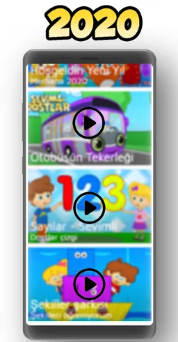 çizgi film - Bebek Şarkıları Çocuklar için screenshot 2