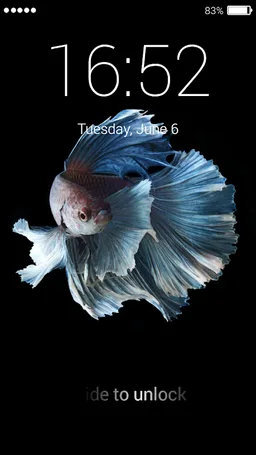 Betta Fish Lock Screen screenshot 3