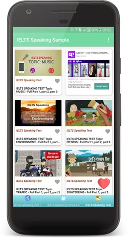 IELTS SPEAKING SAMPLE screenshot 14
