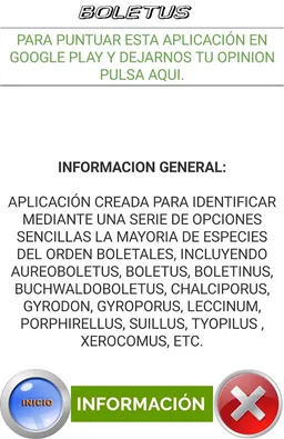 GUIA DE SETAS: BOLETUS screenshot 1