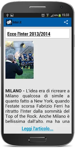 Inter Milan - Nerazzurri News screenshot 9